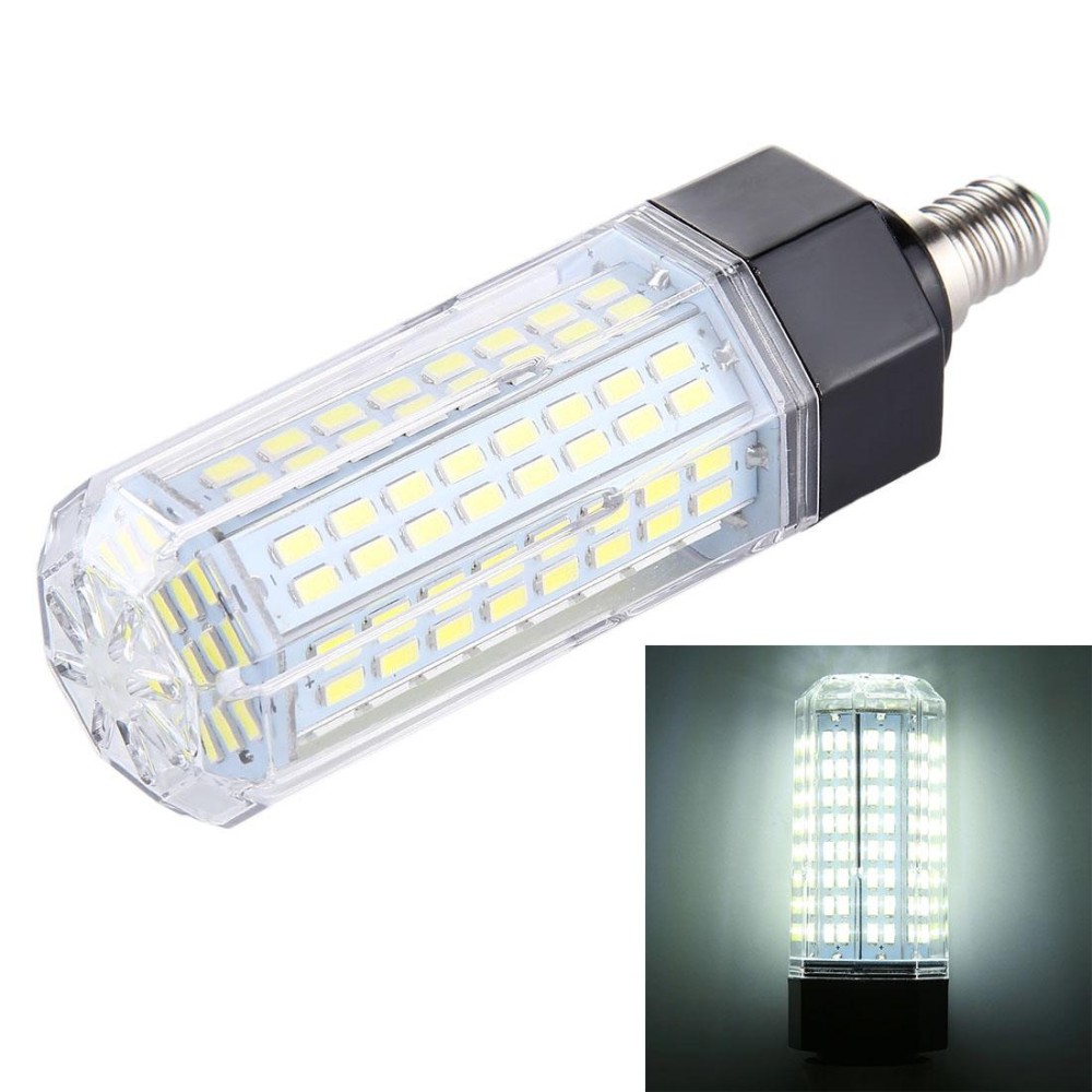 E14 144 LEDs 16W  LED Corn Light, SMD 5730 Energy-saving Bulb, AC 110-265V