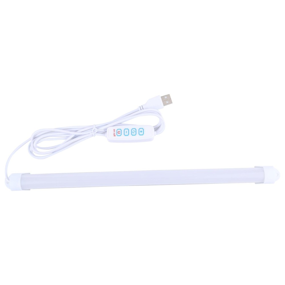 30cm 36 LEDs Multifunctional USB Three-color Stepless Dimming LED Light Tube, DC 5V