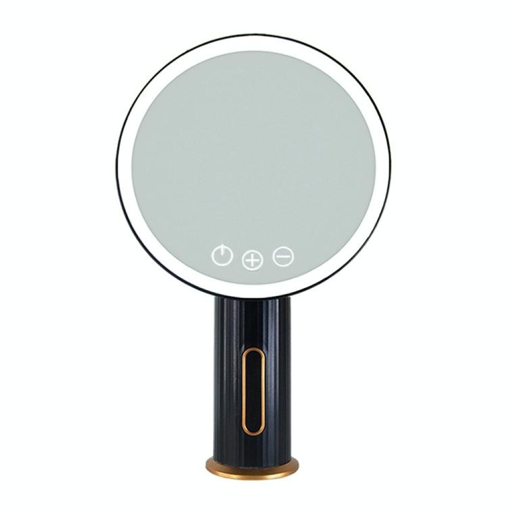 Smart LED Desktop Makeup Mirror with Fill Light, White Light (Black)