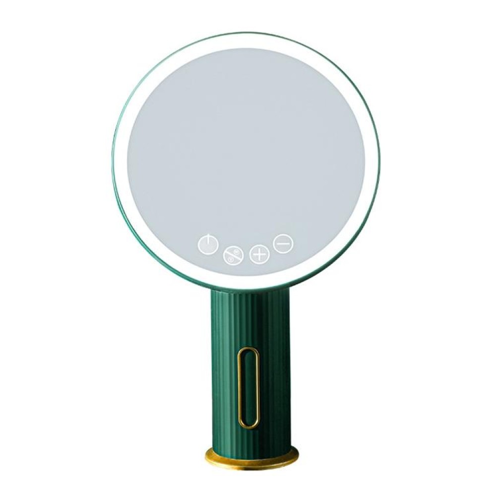 Smart LED Desktop Makeup Mirror with Fill Light, Three Light Colors (Green)