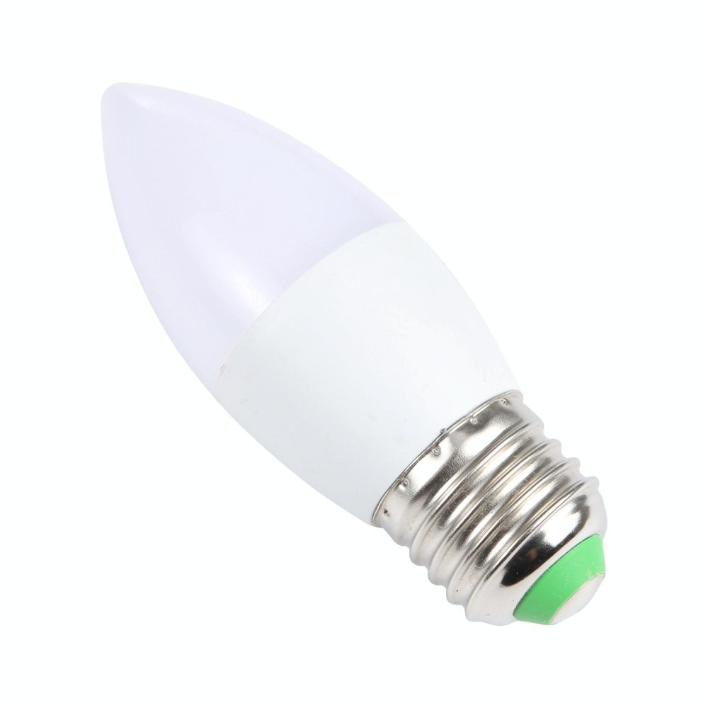 E27 7W 6500K White Light LED Bulb AC 85-265V