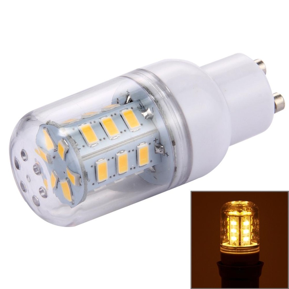 GU10 2.5W 24 LEDs SMD 5730 LED Corn Light Bulb, AC 110-220V (Warm White)