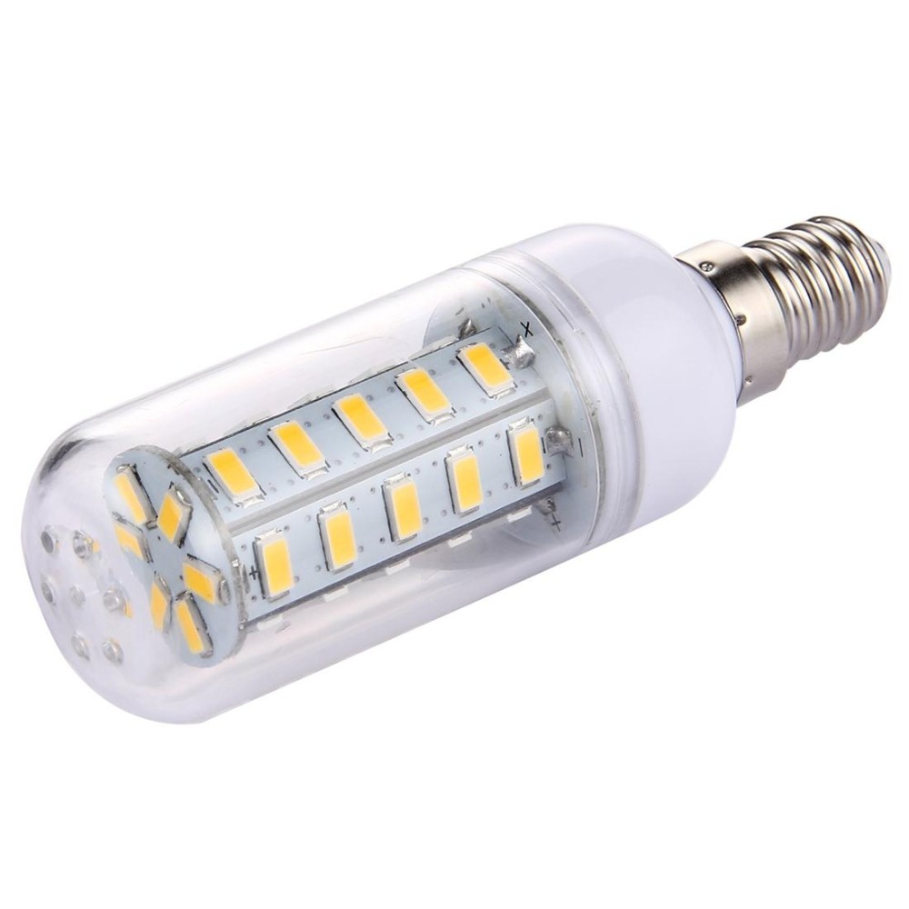 E14 3.5W 36 LEDs SMD 5730 LED Corn Light Bulb, AC 110-220V (Warm White)