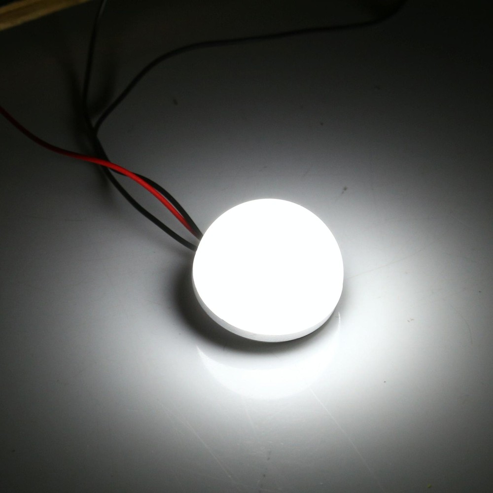 35mm 3W Semi-circular LED Bulbs, DC 5V (White Light)
