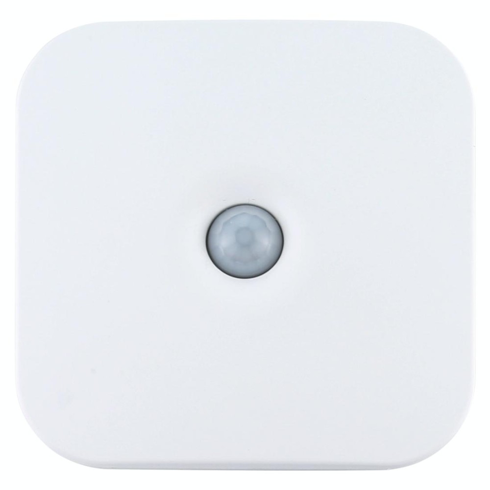 CL053 LED Square Human Body Sensor Light, Style: Linkage (Warm White)