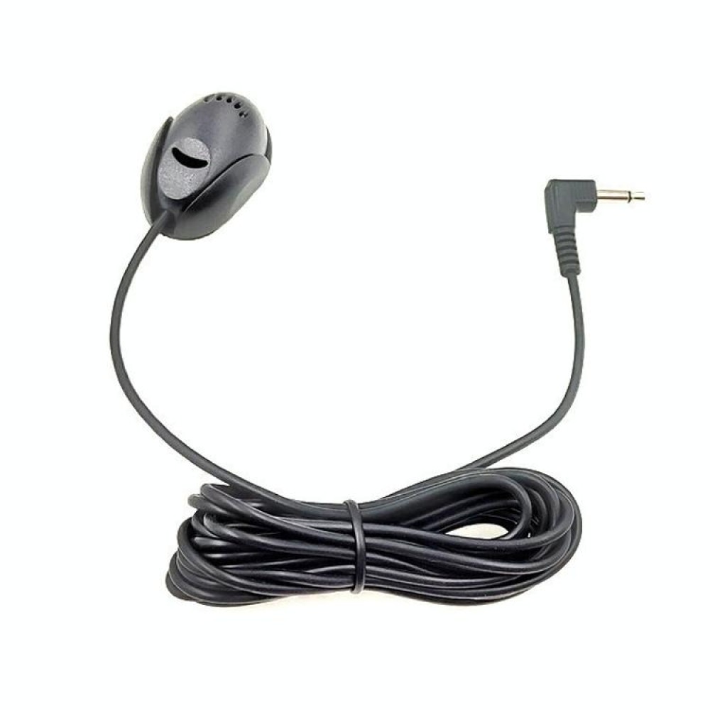 ZJ010MR Mono 2.5mm Angle Head Plug Car Navigation GPS Speaker External Paste Bluetooth Microphone, Length: 3m