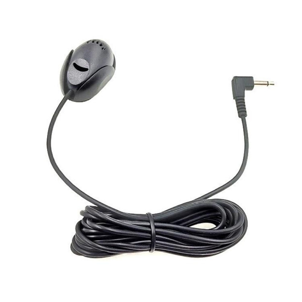 ZJ010MR Mono 3.5mm Angle Head Plug Car Navigation GPS Speaker External Paste Bluetooth Microphone, Length: 3m