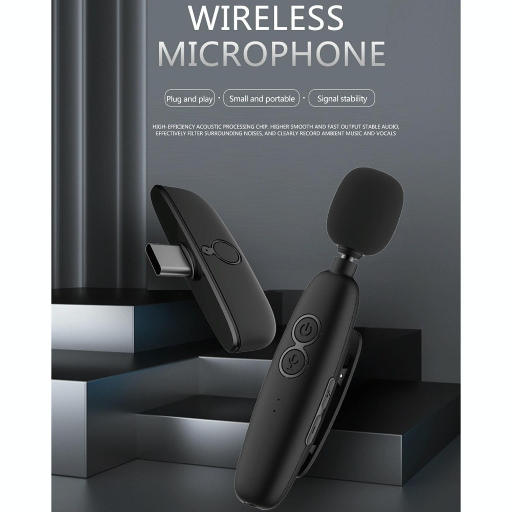 B56 Lavalier Design Bluetooth 5.0 Wireless Microphone