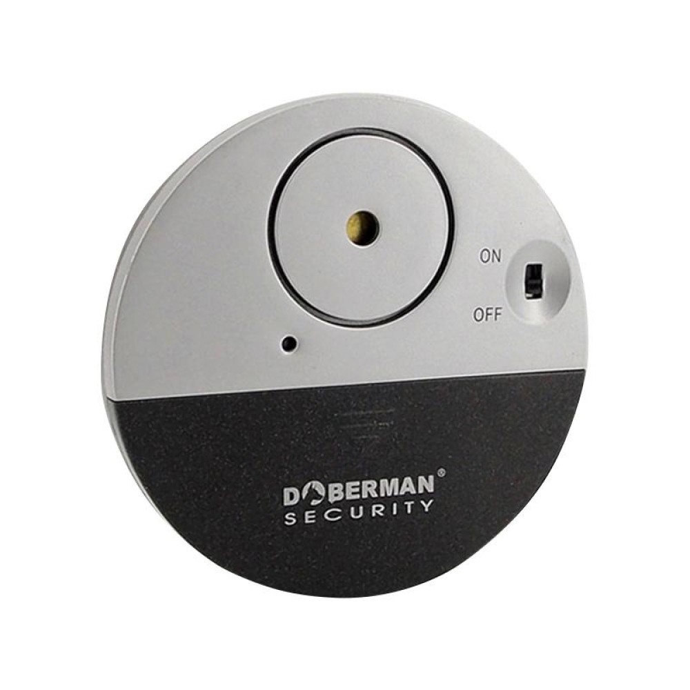 DOBERMAN SE-0106 Ultra-slim Round Door / Window Alert Detect Vibration Sensor Alarm for Home Alarms Security