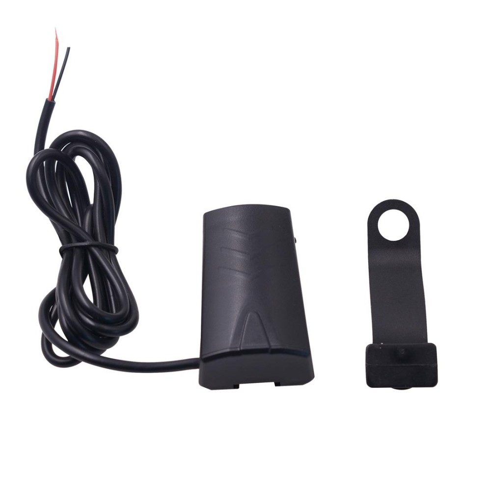Motorcycle Waterproof DC 8-32V 5V / 1.2A Rearview Mirror USB Phone Charger Adapter, with Indicator Light