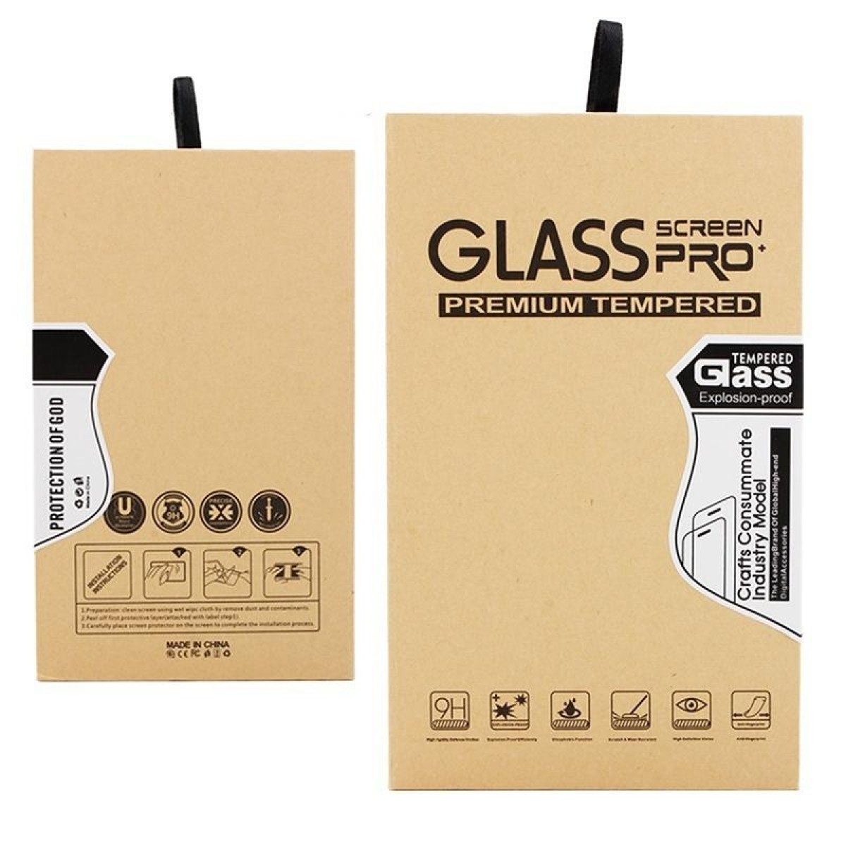 12.5 inch Laptop Universal Screen HD Tempered Glass Protective Film, Size: 27.7 x 15.6cm