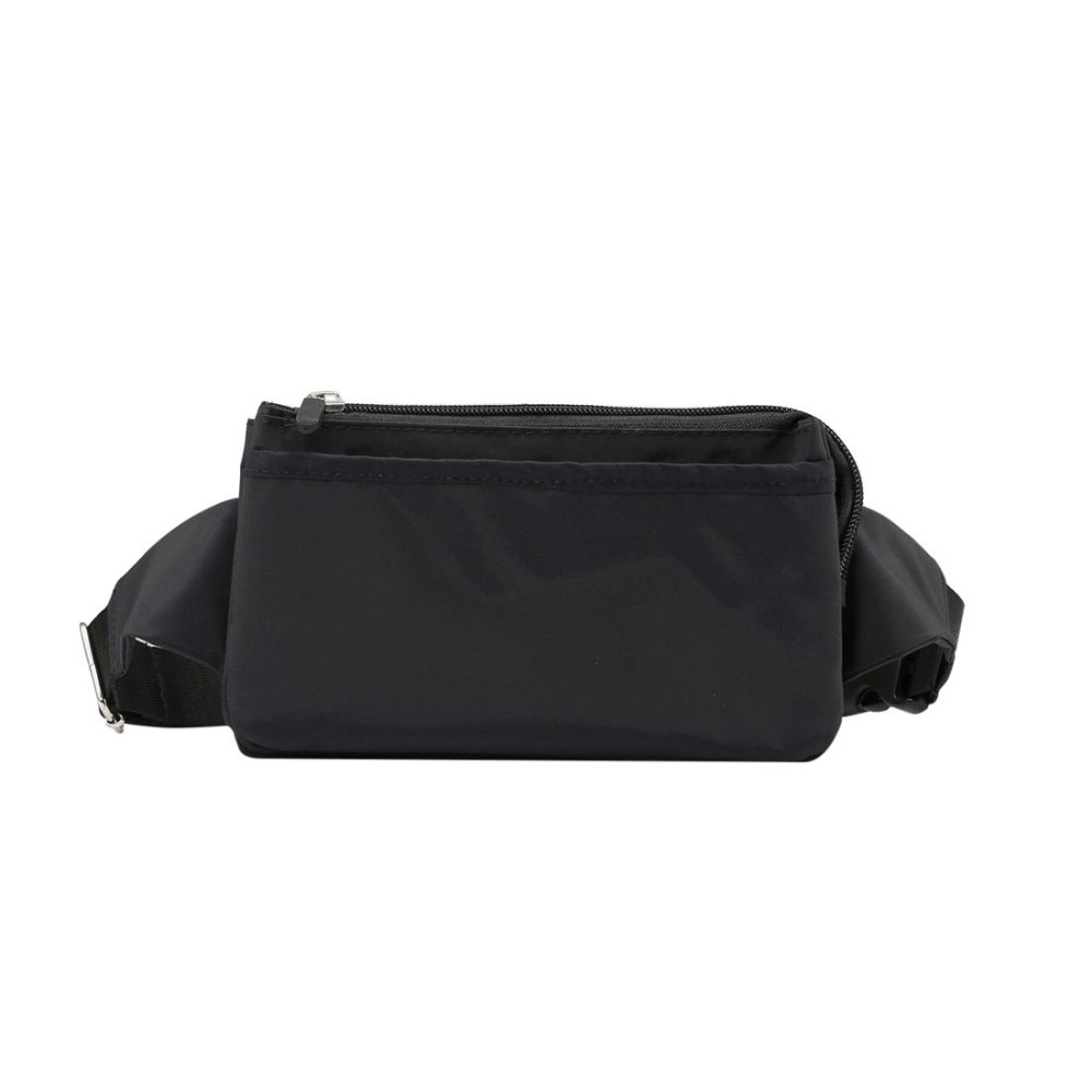 Multi-function Universal Outdoor Mobile Phone Bag Shoulder Bag Waist Bag, Size: 11 x 20cm(Black)