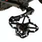 Single Road Bike Universal Clipless to Pedals Platform Adapter for Bike MTB Shoes, Size: Large(Black)