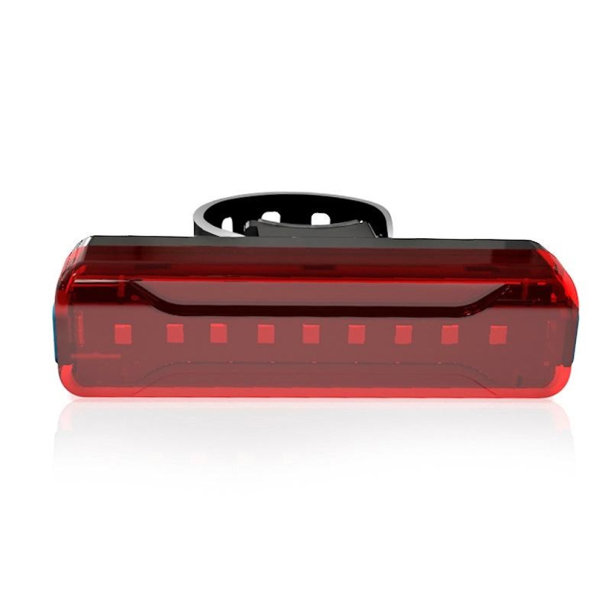 A02 Bicycle Taillight Bicycle Riding Motorcycle Electric Car LED Mountain Bike USB Charging Safety Warning Light (100 Hours, Plastic Bag)