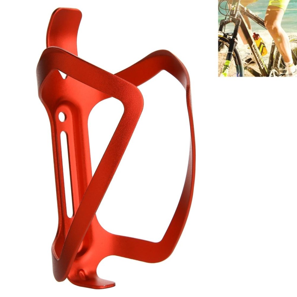 A2 Road Bicycle Water Bottle Aluminum Alloy Holder (Red)