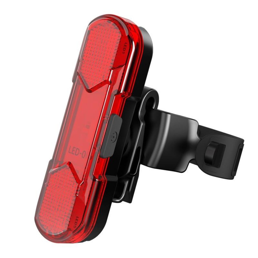 Bicycle USB Rechargeable Taillight LED Tail Lamp (Red Light)