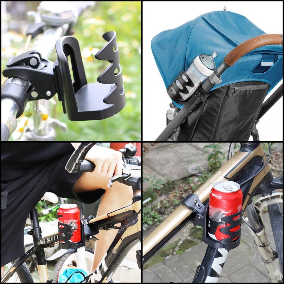 GB067 Wheelchair / Baby Stroller / Bicycle Retractable Cup Holder
