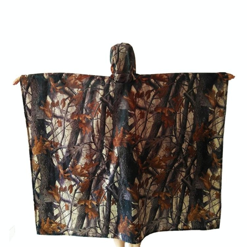 3 In 1 Outdoor Portable Multifunctional Camouflage Backpack Raincoat