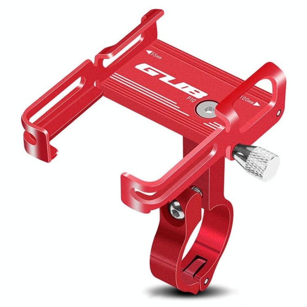 GUB P10 Aluminum Bike Phone Holder(Red)