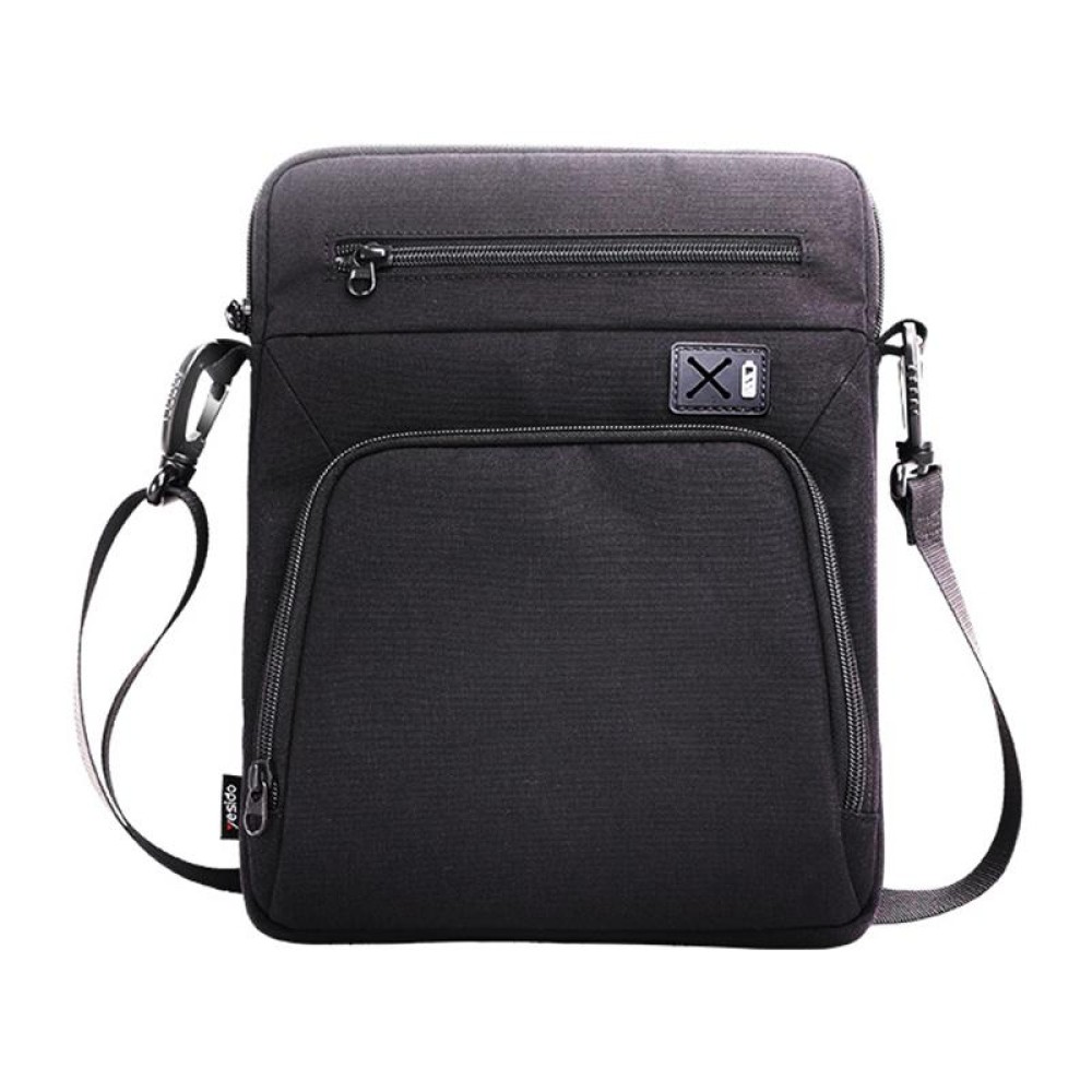 Yesido WB31 11 inch Men Messenger Multifunctional Shoulder Bag (Black)