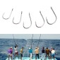 500 PCS Mixed Size Fish Barbed Hook Fishing Hooks with Hole