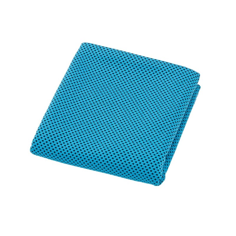 2 PCS Microfiber Fabric Gym Sports Towel Enduring Ice Towel, Size: 30*100cm(Blue)