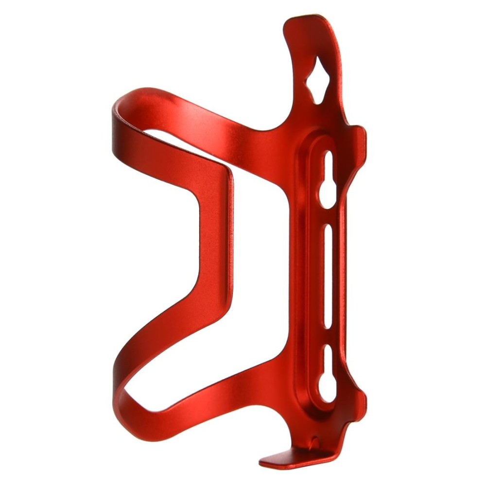 Aluminum Bicycle Bottle Cage, Size: 14.6x8.1x7.0cm(Red)