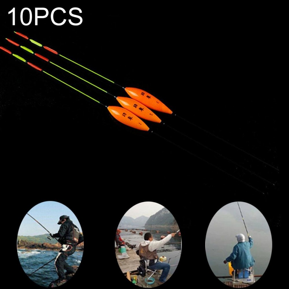 10PCS Powerful 1# Fishing Float Nano Floater Bobber
