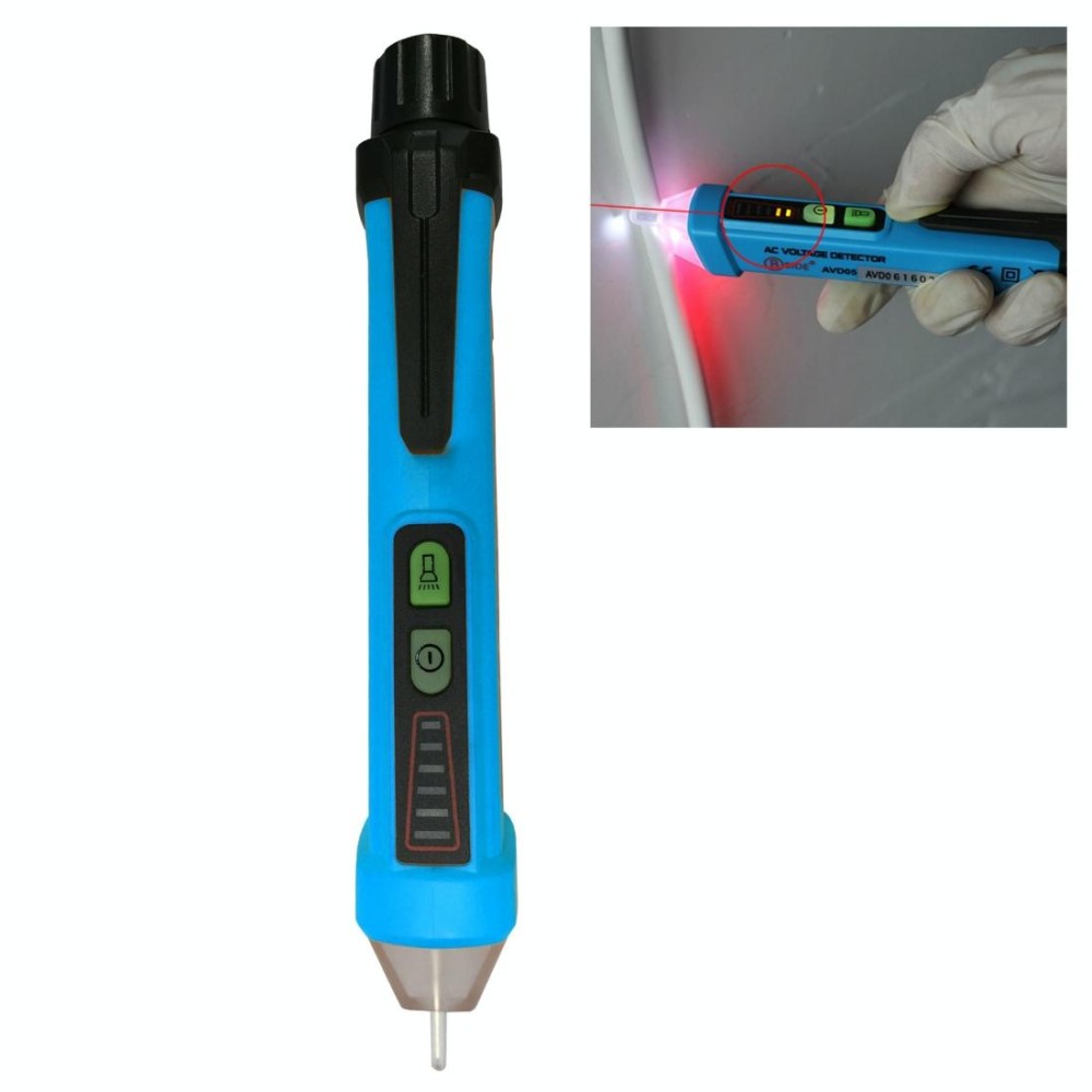 BSIDE AVD05 Non-contact AC Voltage Detectors 12~1000V Induction Electroprobe Pen Type ACV Electric Testers Household Tool wtih LED Light