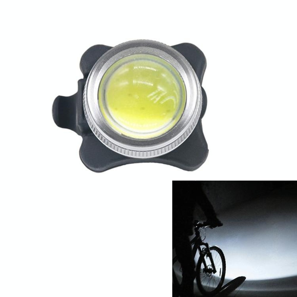 COB Lamp Bead 160LM USB Charging Four-speed Waterproof Bicycle Headlight / Taillight Set,  White Light No-polarized Dimming 650MA
