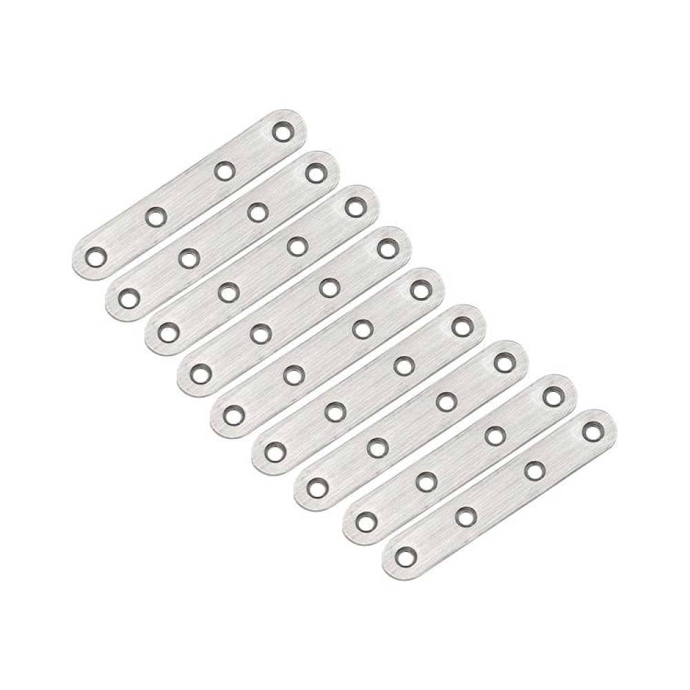 30 PCS Stainless Steel Connection Code Straight Connecting Piece, Number: 5
