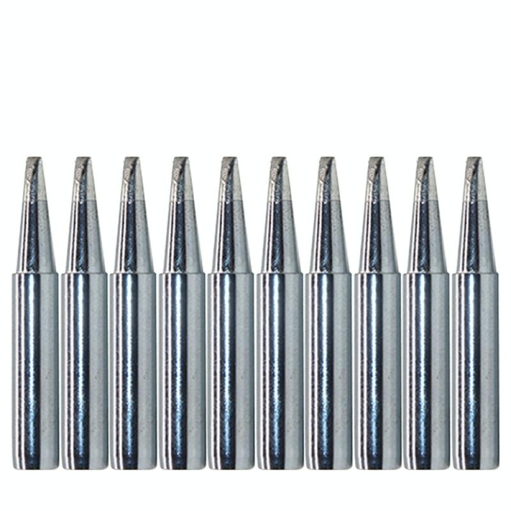 10 PCS 900M-T-2.4D Middle D Type Lead-free Electric Welding Soldering Iron Tips