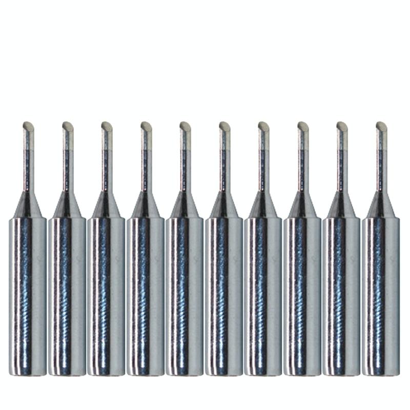 10 PCS 900M-T-2C Middle C Type Lead-free Electric Welding Soldering Iron Tips