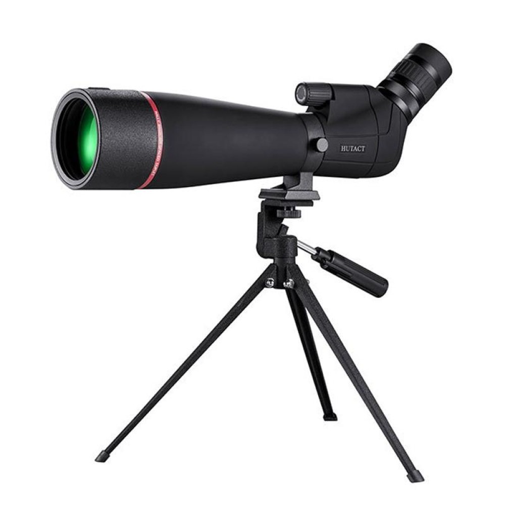 HTK-72 20x-60x High Definition Night Vision Zoom Monocular Telescope for Outdoor Camping Birdwatching with Tripod(Black)