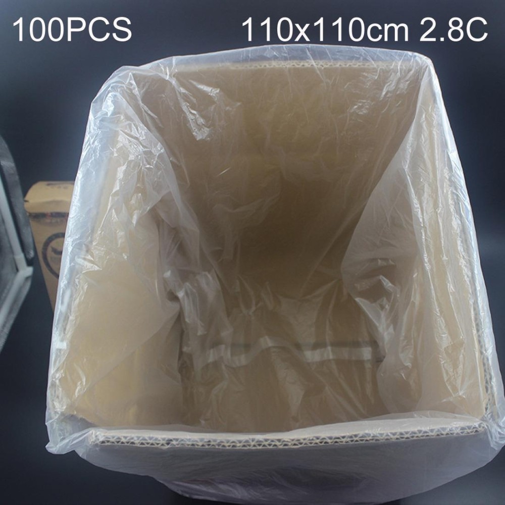 100 PCS 2.8C Dust-proof Moisture-proof Plastic PE Packaging Bag, Size: 110cm x 110cm