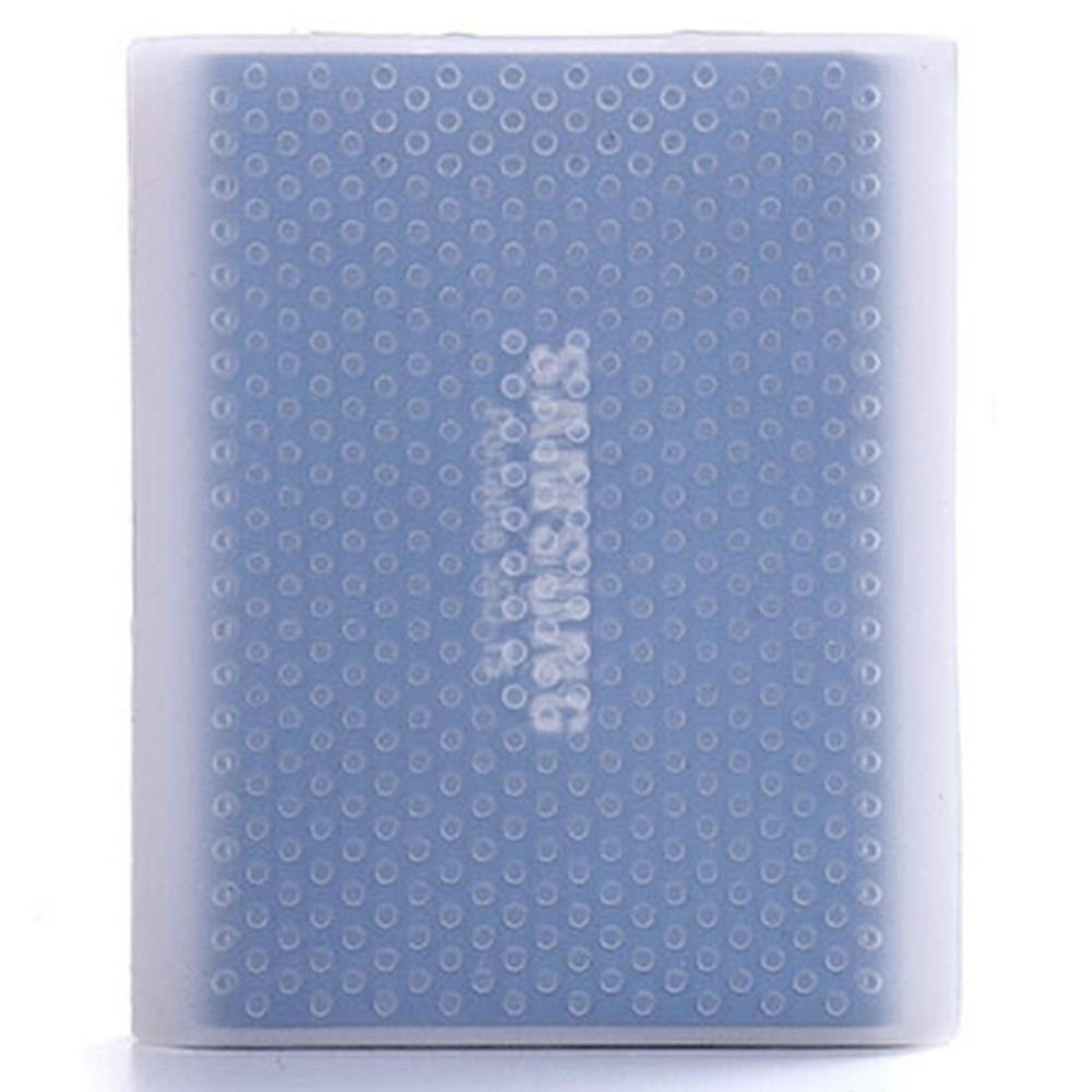 PT500 Scratch-resistant All-inclusive Portable Hard Drive Silicone Protective Case for Samsung Portable SSD T5, with Vents (White)