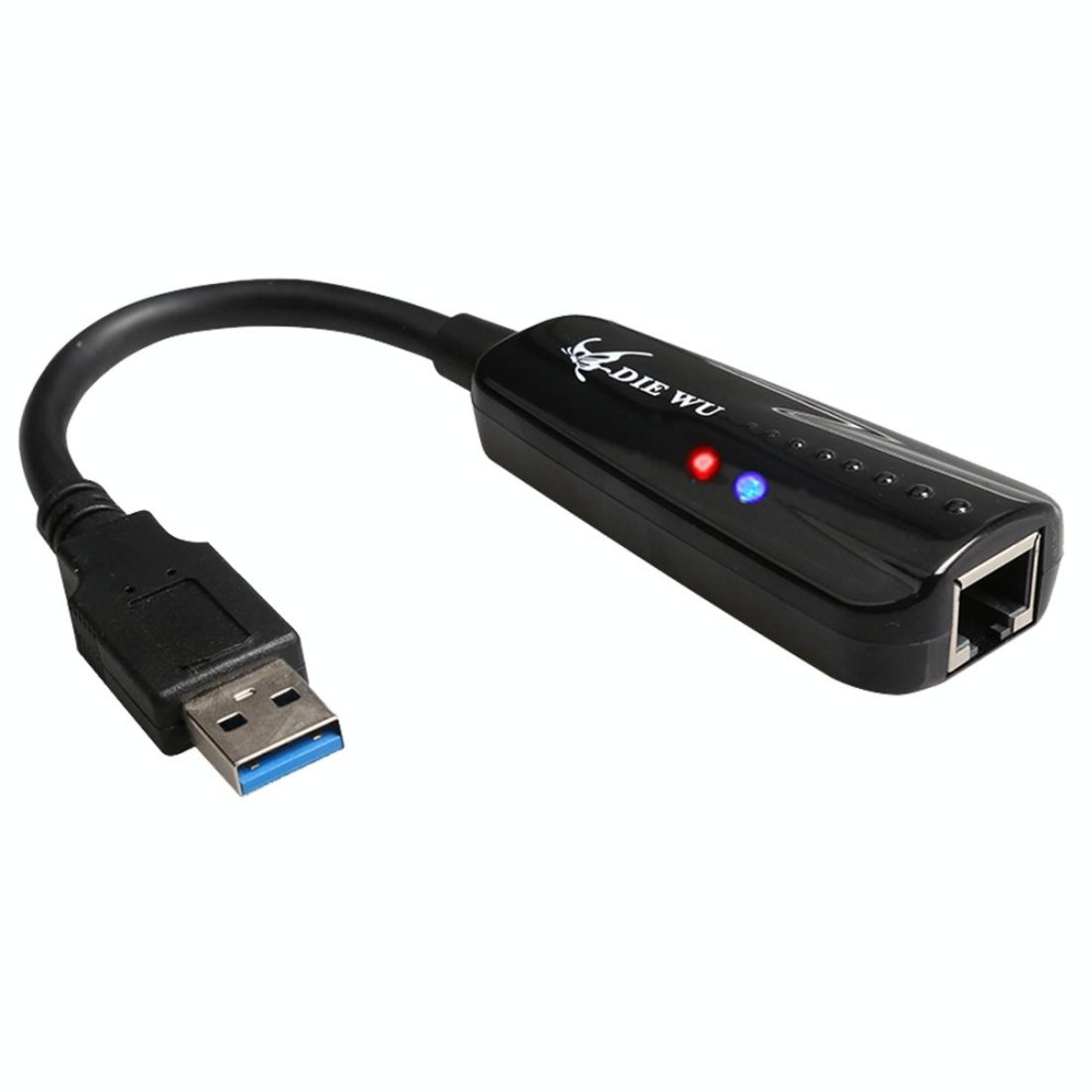 DIE WU TXA042 Realtek 8153 USB 3.0 to Gigabit Ethernet RJ45 LAN 10/100/1000Mbps Network Card Adapter