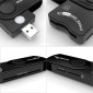ROCKETEK CR310 USB 3.0 + TF Card + SD Card + SIM Card + Smart Card Multi-function Card Reader