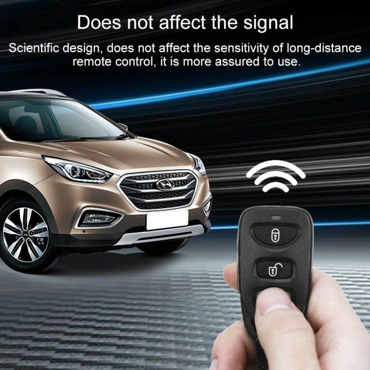 315MHz 3+1 Split Wireless 4-button Remote Control Car Copy Type Remote Control Transmitter for Hyundai / KIA