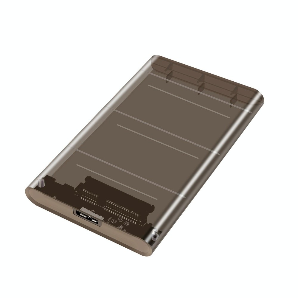 SATA3 to USB Mobile Hard Disk Box Hard Drive Enclosure(Dark Brown)