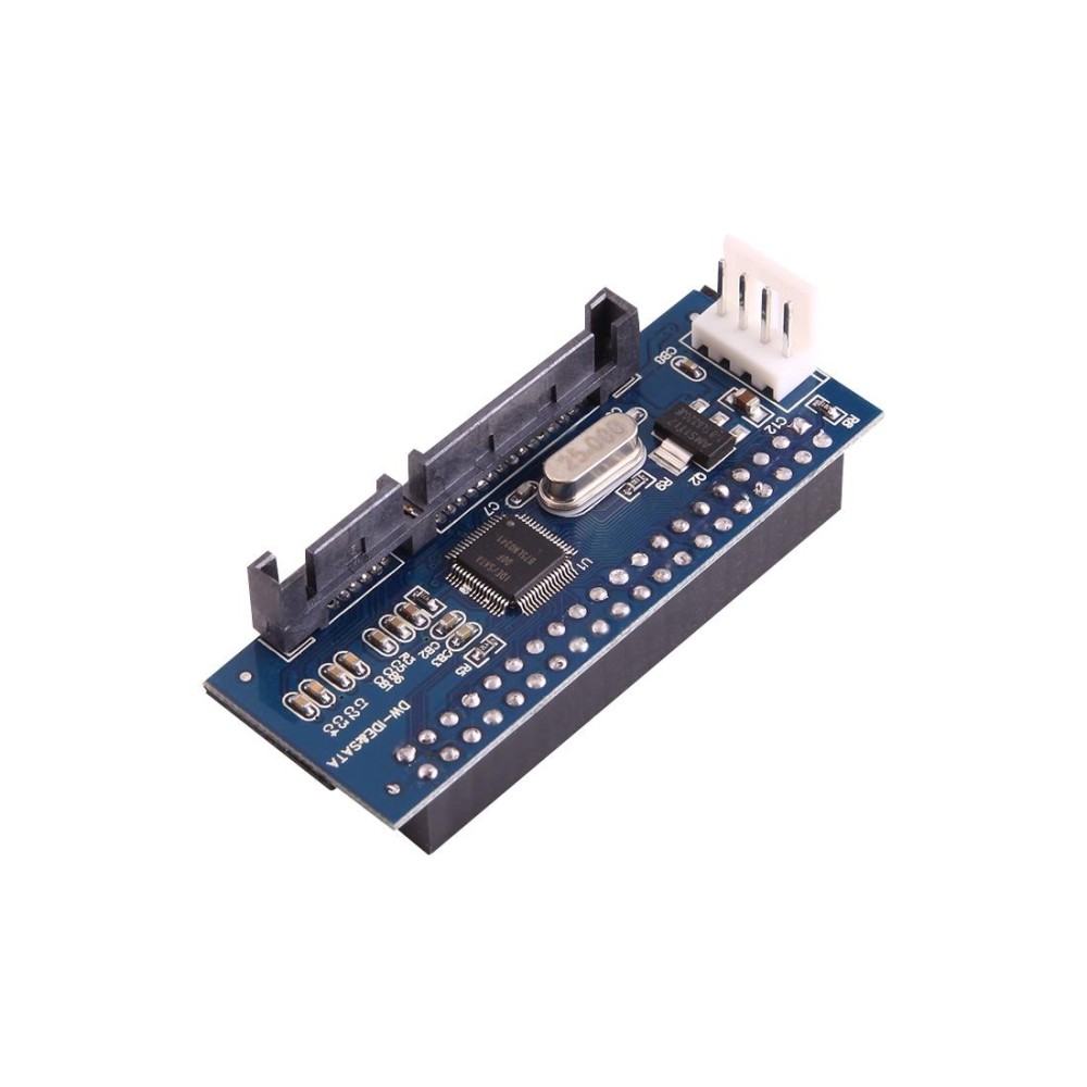 40 Pin IDE Female to SATA Card 7 Pin + 15 Pin (22 Pin) Male Adapter for Hard Drive Connect
