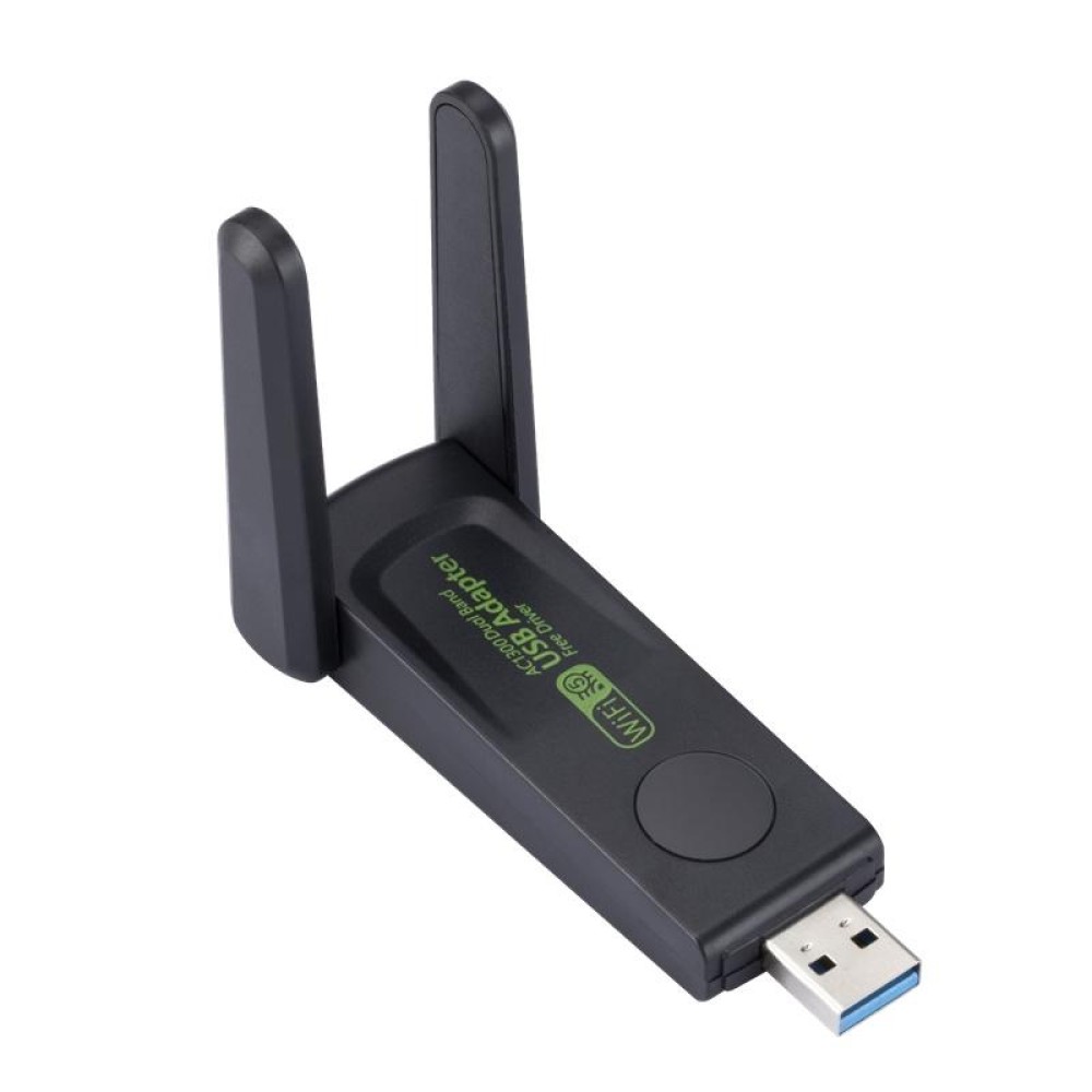 1300Mbps Dual Frequency USB Network Adapter WiFi Transmitter Receiver