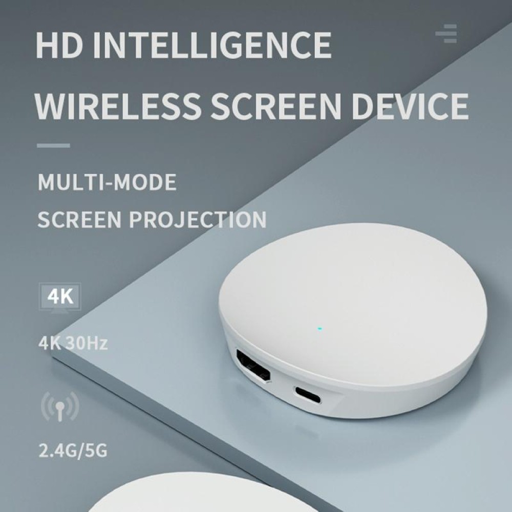 G104 4K Smart Same Screen Device 2.4G / 5G Wireless Display Dongle Adapter