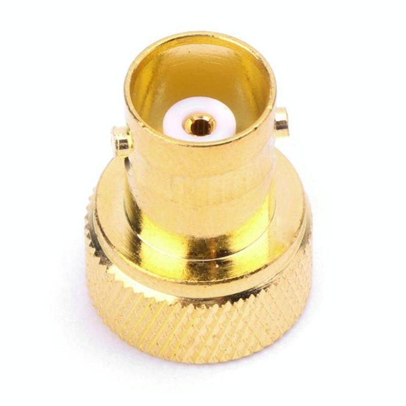 2 PCS BNC Female to SMA Male RF Coaxial Connector
