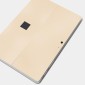 Tablet PC Shell Protective Back Film Sticker for Microsoft Surface 3 (Gold)