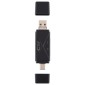 USB-C / Type-C + SD + TF + Micro USB to USB 2.0 Card Reader (Black)