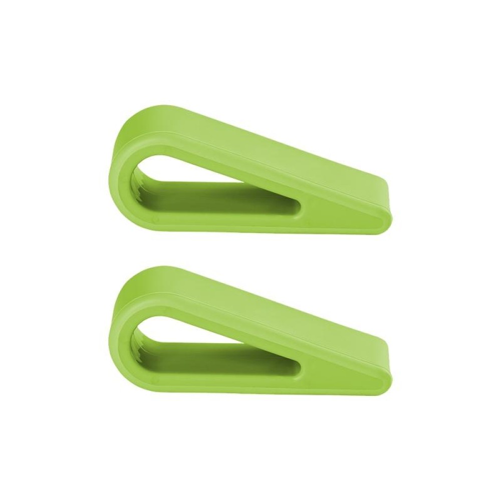 2 PCS Simple Notebook Computer Bracket Adjustable Height Increase Heat Dissipation Base Pad Holder (Green)