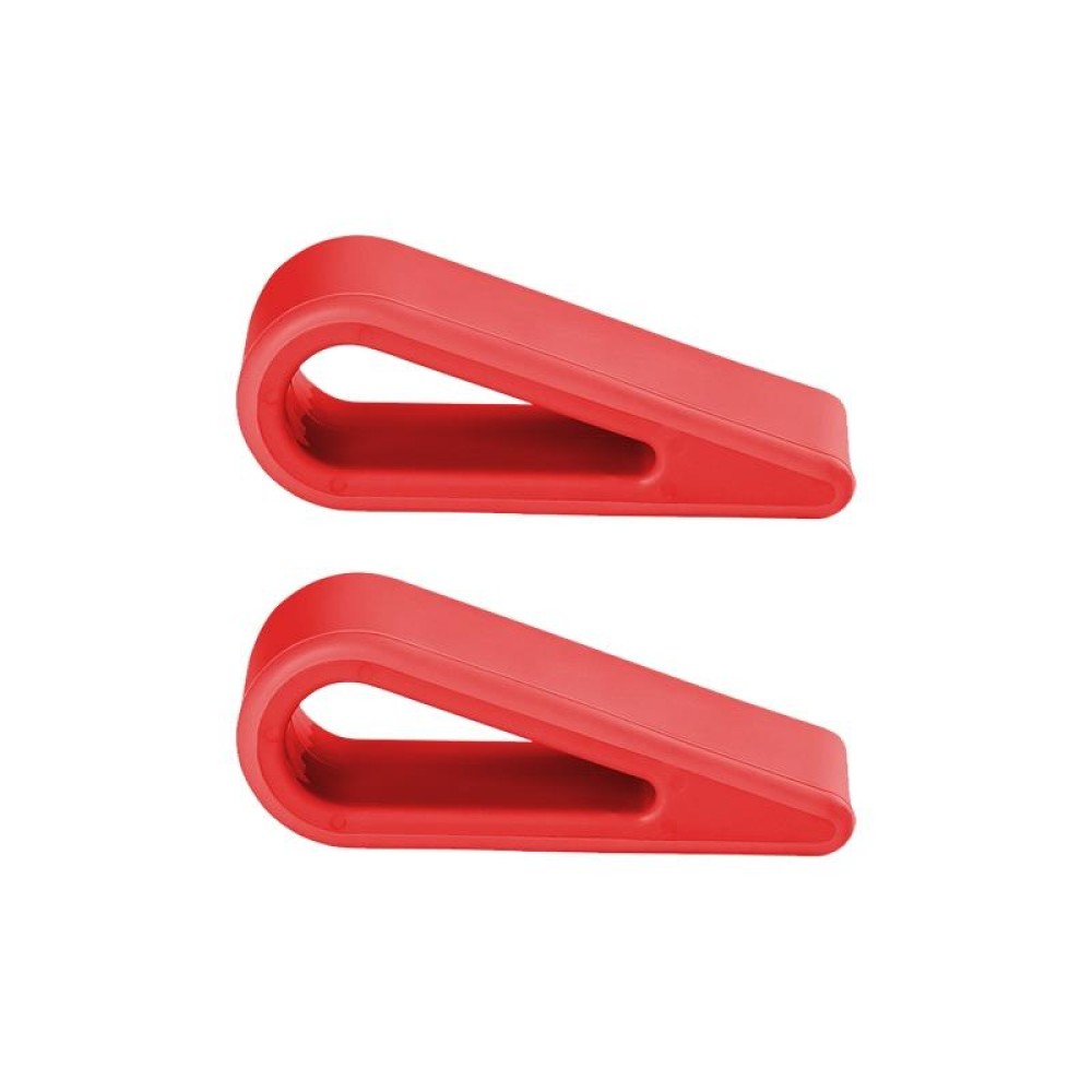2 PCS Simple Notebook Computer Bracket Adjustable Height Increase Heat Dissipation Base Pad Holder (Red)
