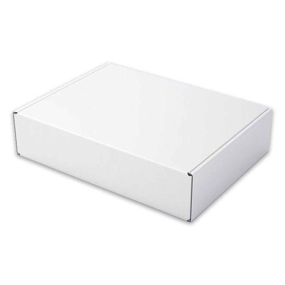 Shipping Box Clothing Packaging Box, Color: White, Size: 53x40x10cm