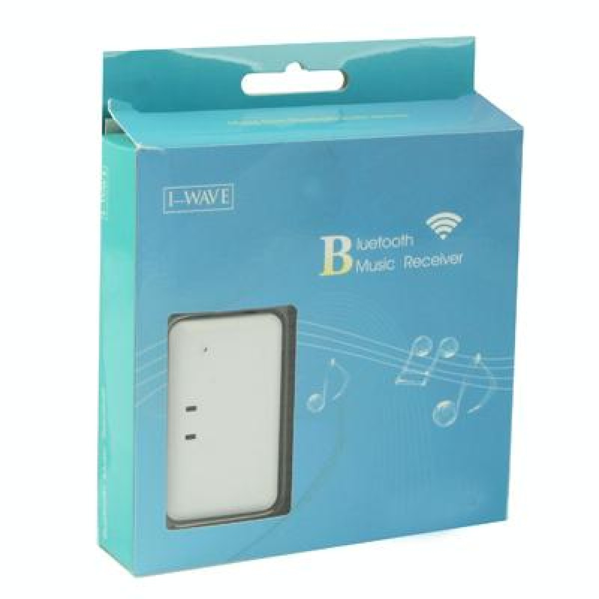 Mini Bluetooth Music Receiver for iPhone 4 & 4S / 3GS / 3G / iPad 3 / iPad 2 / Other Bluetooth Phones & PC, Size: 60 x 36 x 15mm (White)